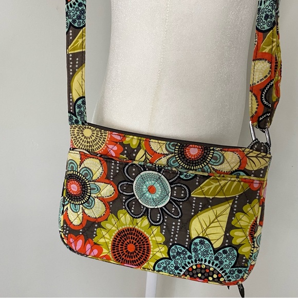 Vera Bradley Handbags - Vera Bradley Floral Crossbody Bag - Multicolor